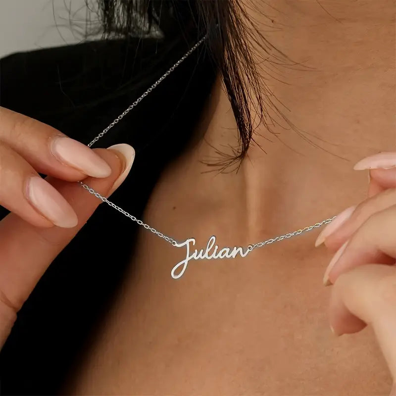 Fontlu El Yazısı Kolye