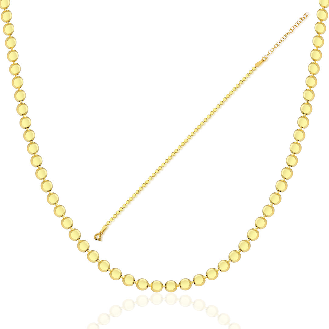 14K ALTIN top zincir seti