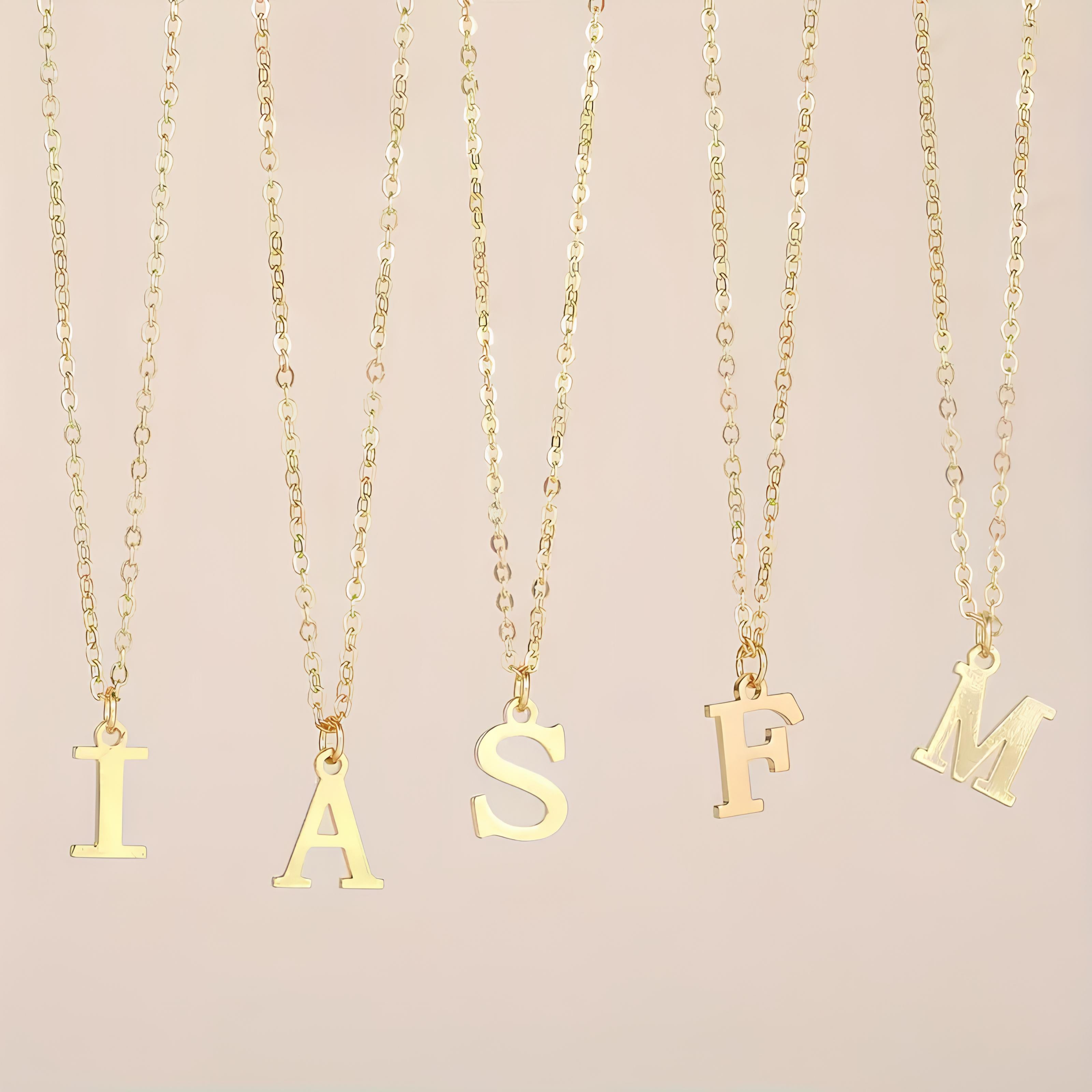 Harf Zincir Kolye- 925 GÜMÜŞ