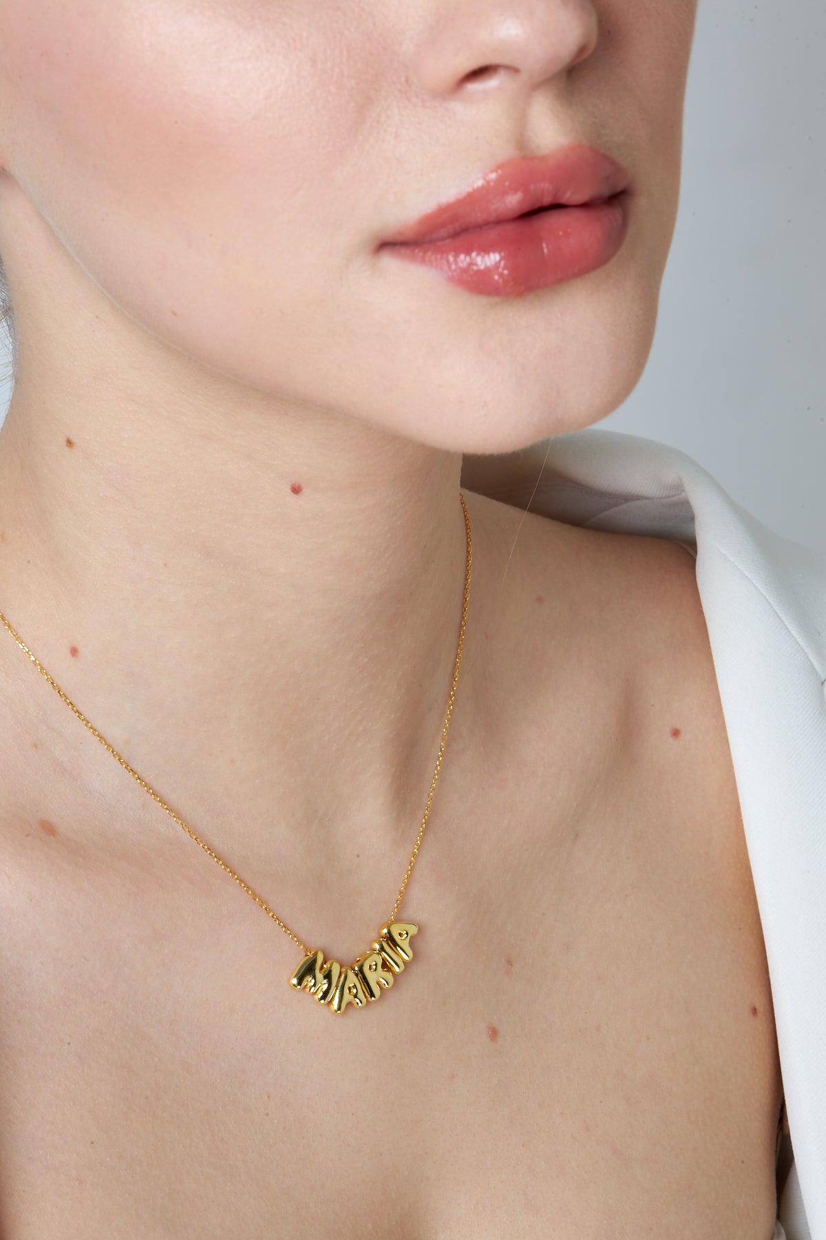 Balon İsim Kolye - 925 GÜMÜŞ