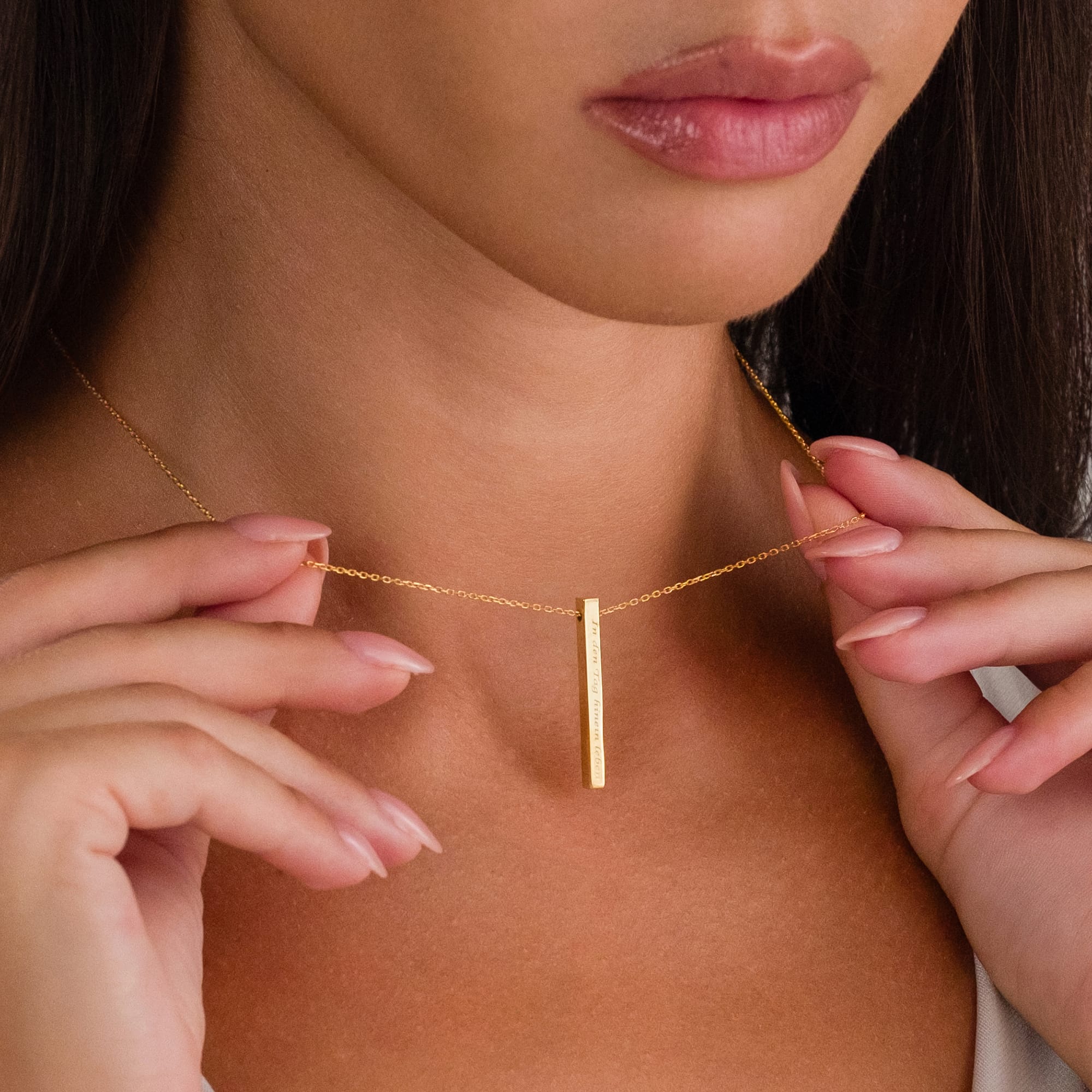 İsim Plakalı Kolye - 925 GÜMÜŞ