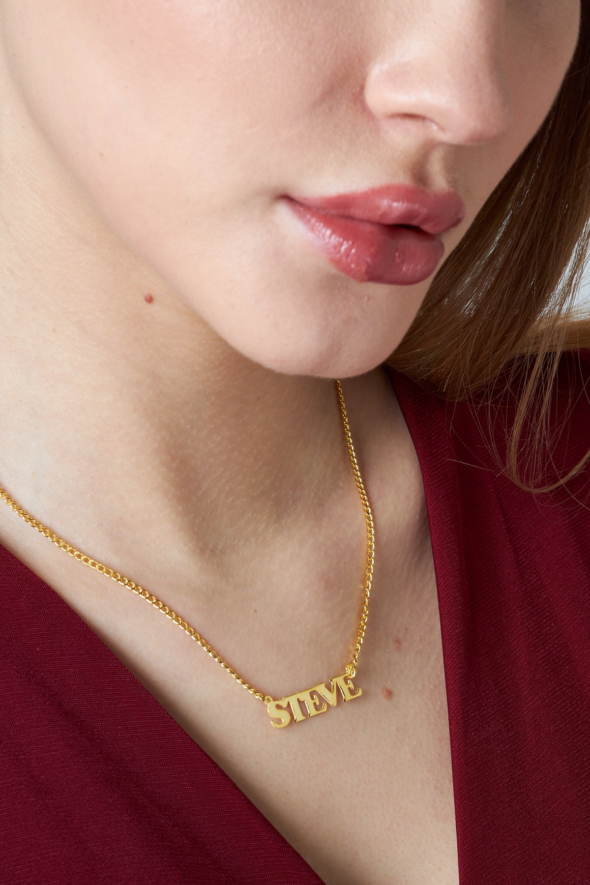 Gurmet Zincirli İsim Kolye - 925 GÜMÜŞ