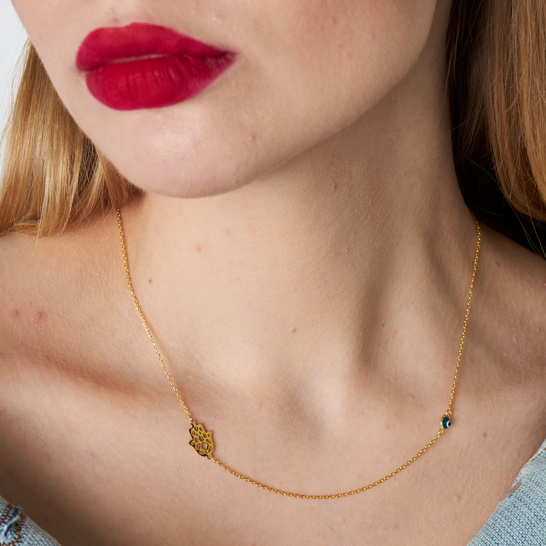 Nazar El Kolyesi - 925 GÜMÜŞ