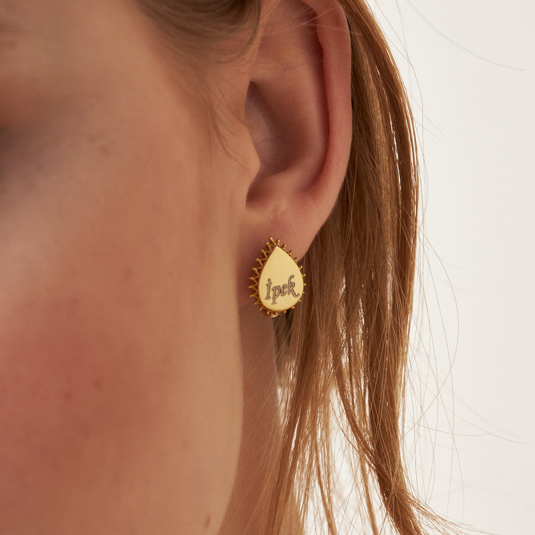 14K Gold İsimli Plaka Seti