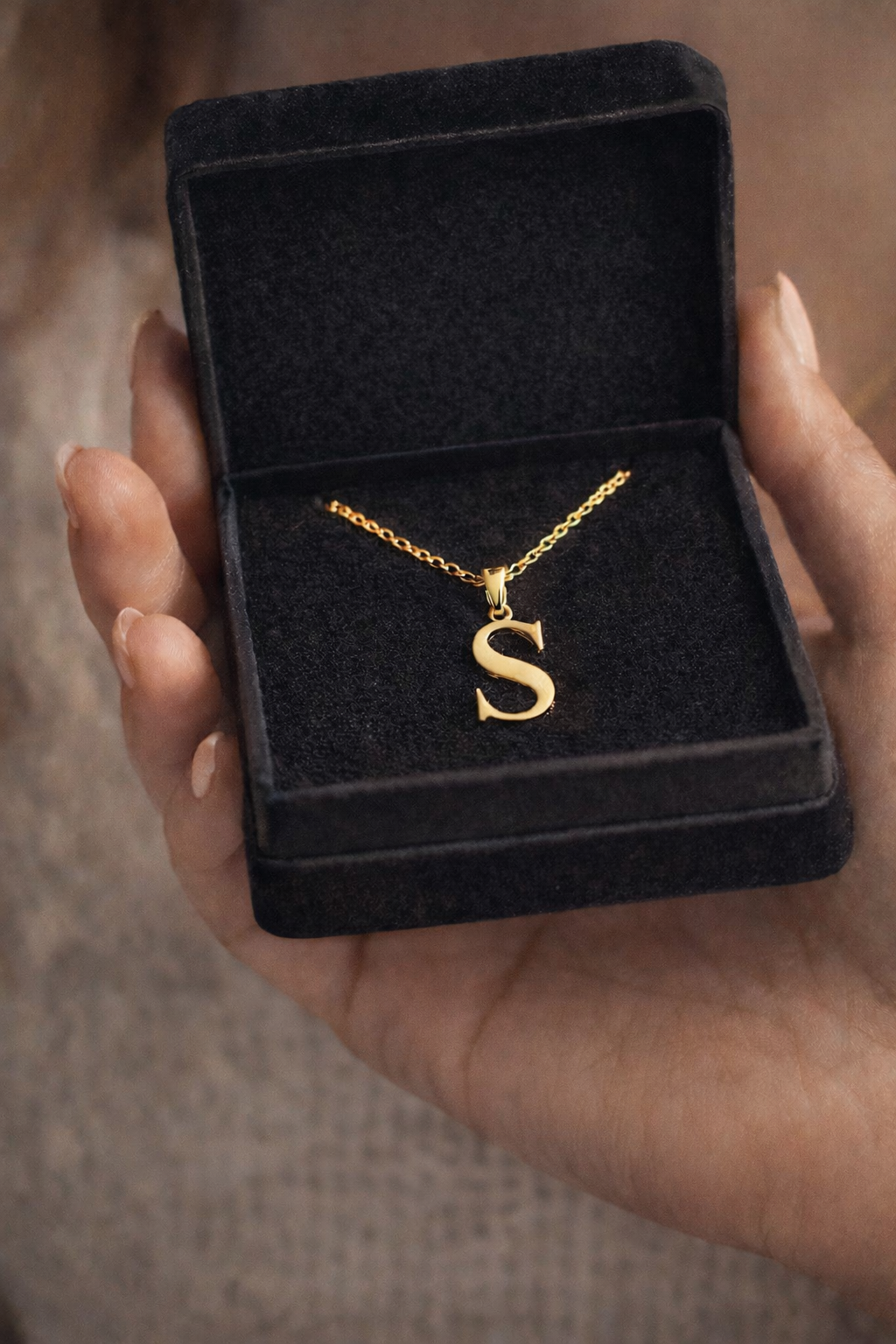 Kişiye Özel Harf Charm Kolye