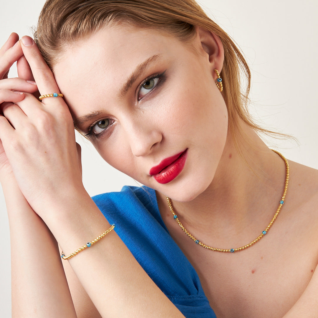 14K ALTIN Dorica seti