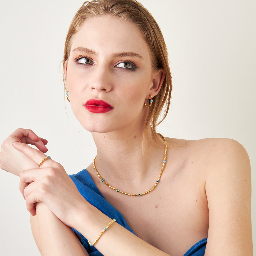 14K ALTIN Dorica seti