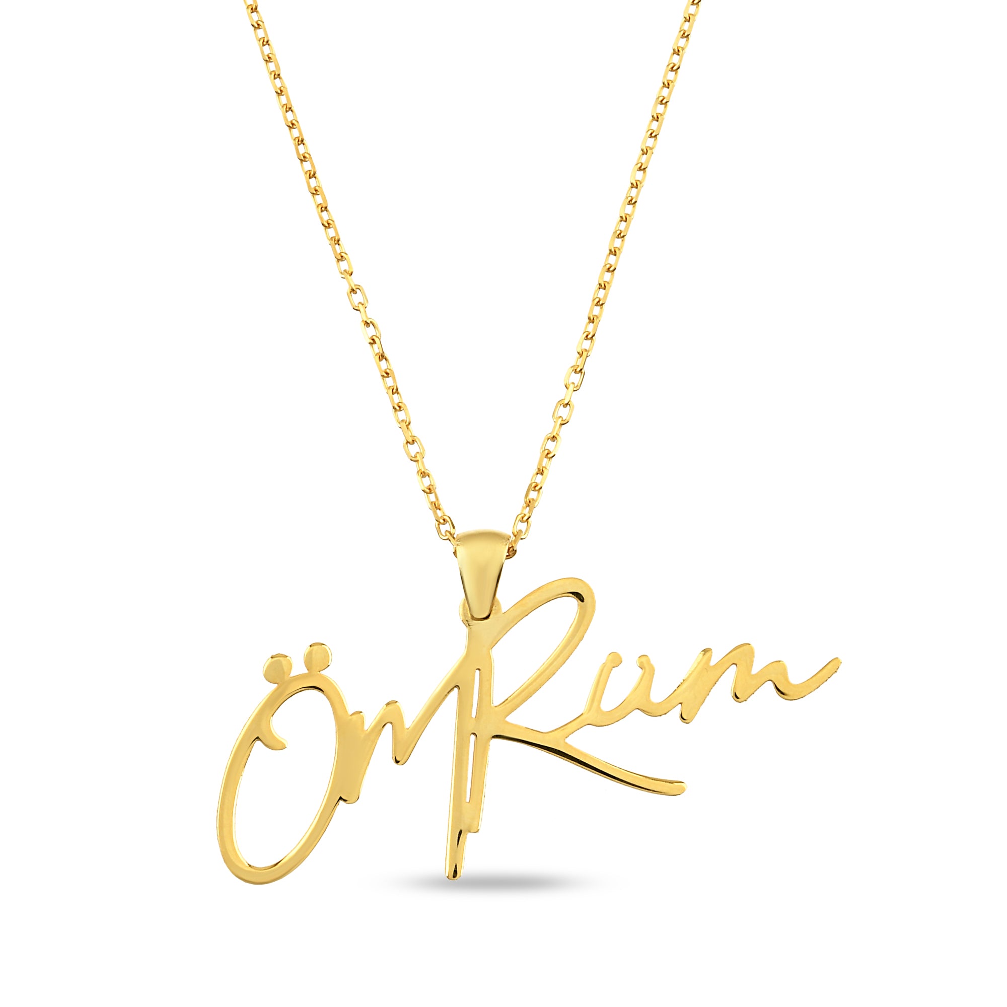 Kişiye Özel “Ömrüm” Kolye 💖925 GÜMÜŞ