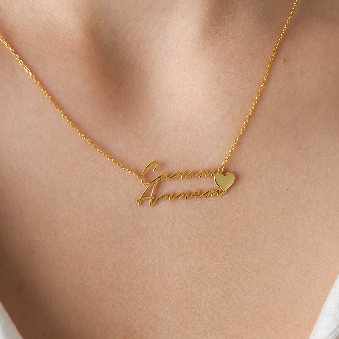 Canım Annem Kolye - 925 GÜMÜŞ