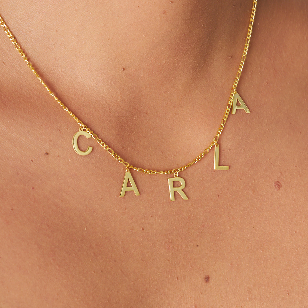 İsimli Zincir Kolye - 925 GÜMÜŞ