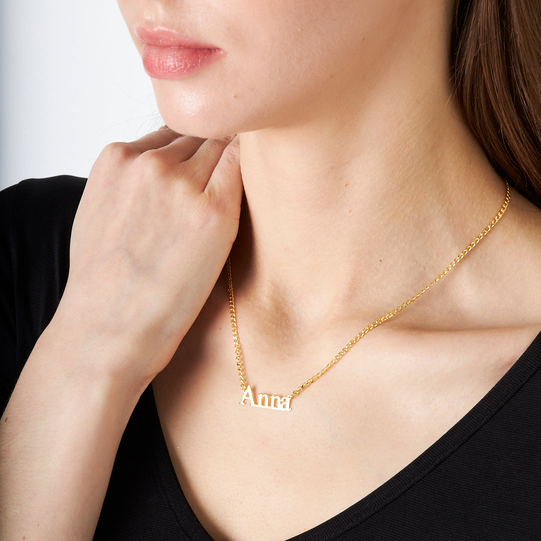 Yansıma İsimli Kolye - 925 GÜMÜŞ