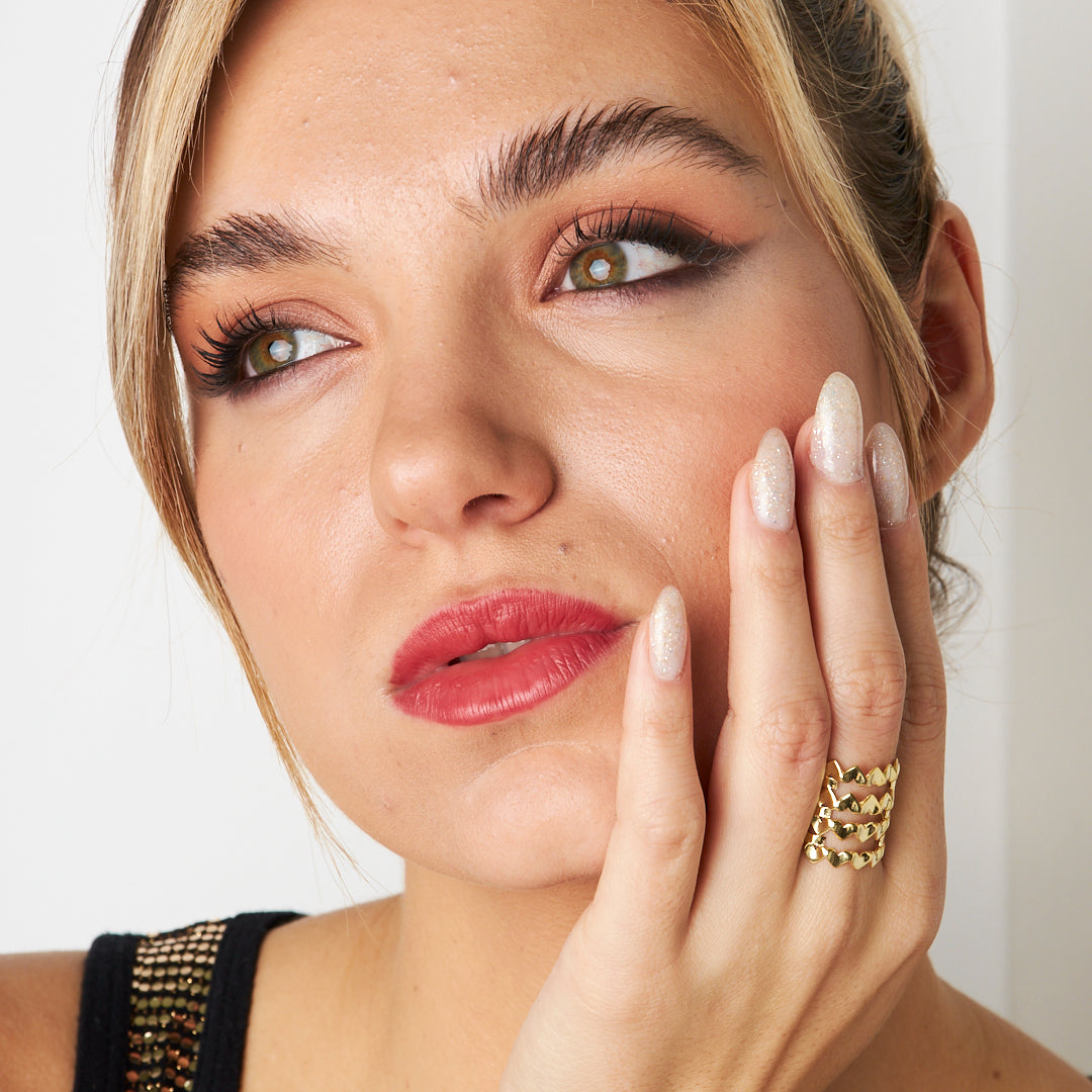 Kalpli Dalga Yüzük - 925 GÜMÜŞ