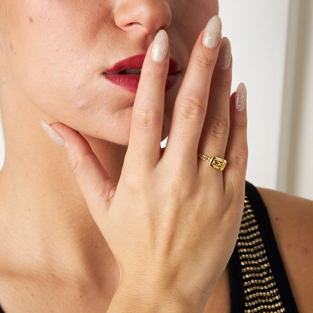 Basit Sonsuzluk Yüzük - 925 GÜMÜŞ