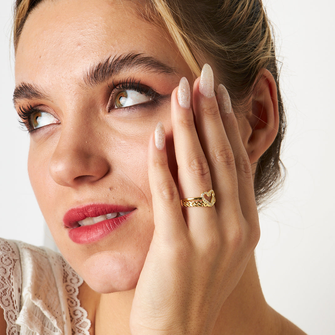 Kalpli Taşlı Kolye - 925 GÜMÜŞ