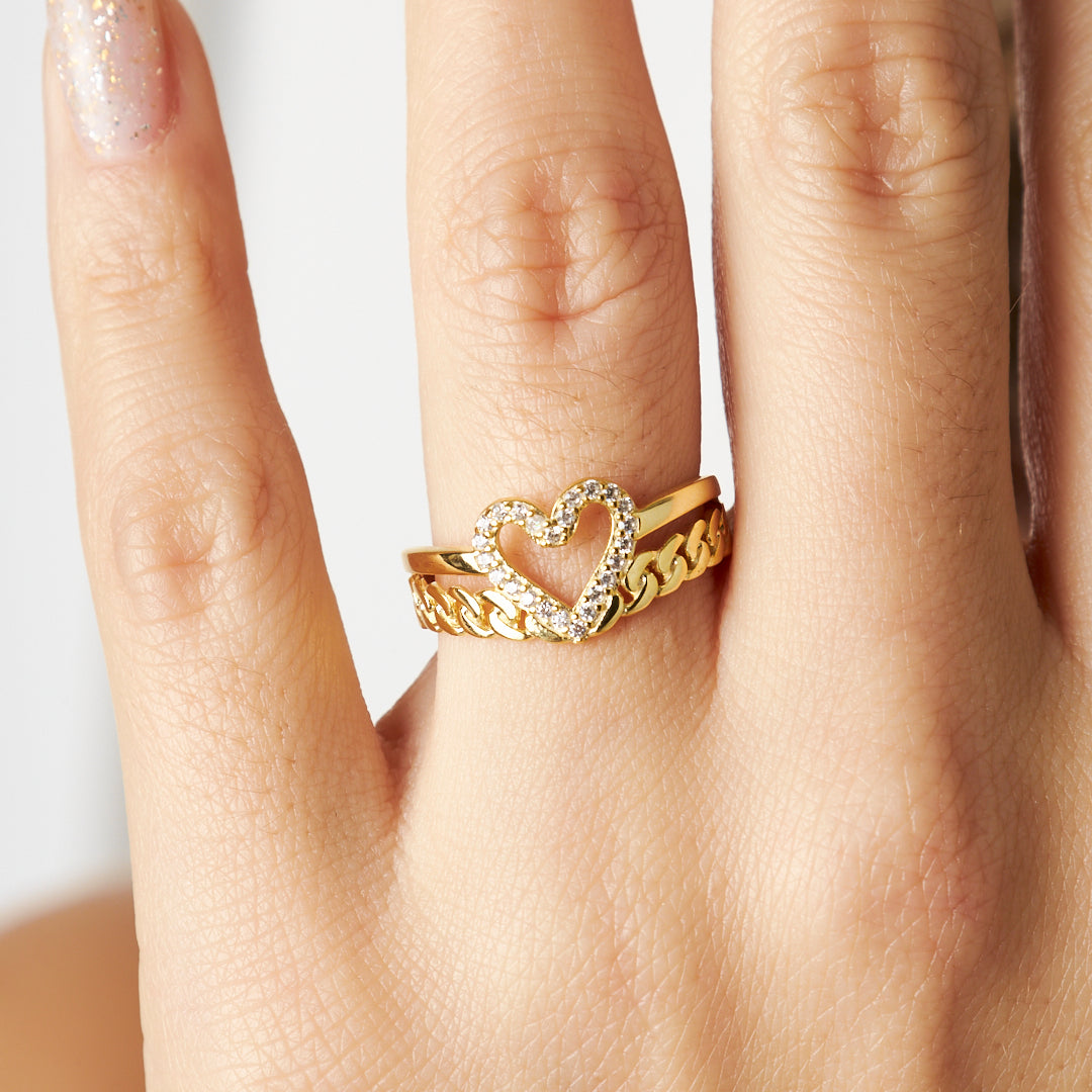 Kalpli Taşlı Kolye - 925 GÜMÜŞ