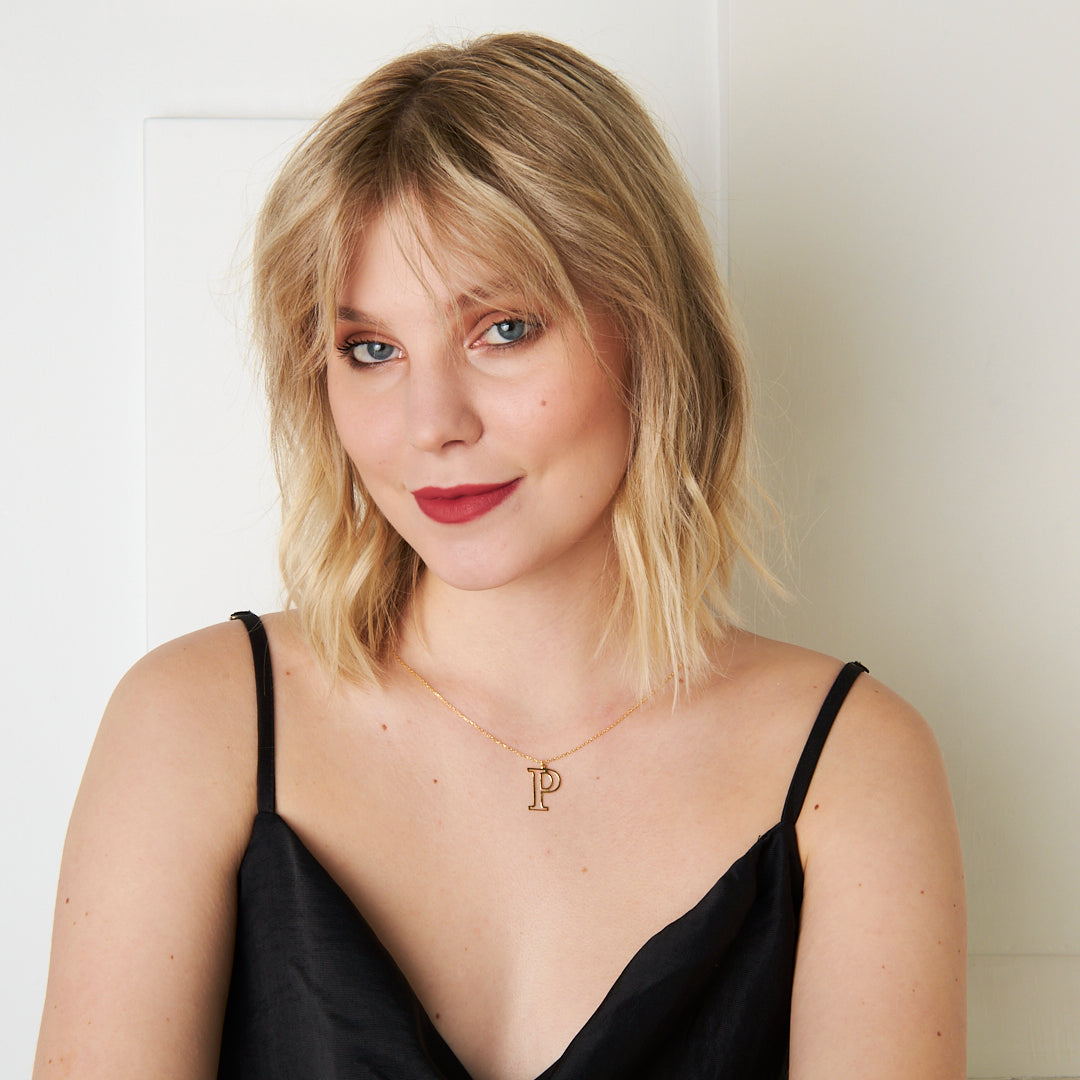 Büyük Harf Kolye - 925 GÜMÜŞ