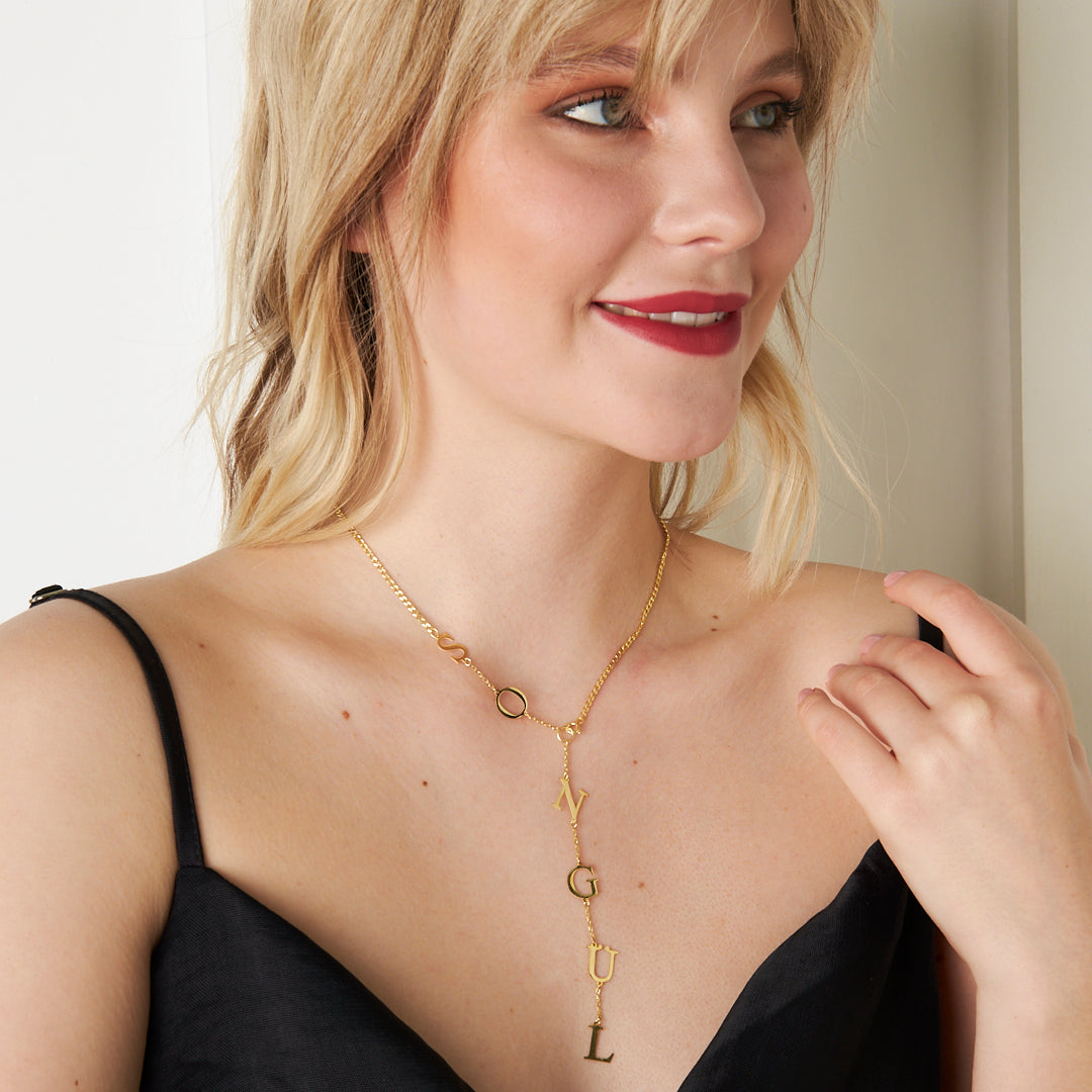 Yaz İsimli Kolye - 925 GÜMÜŞ