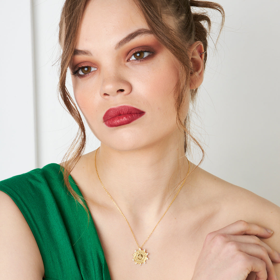 Osmanlı Yıldızı Kolye - 925 GÜMÜŞ