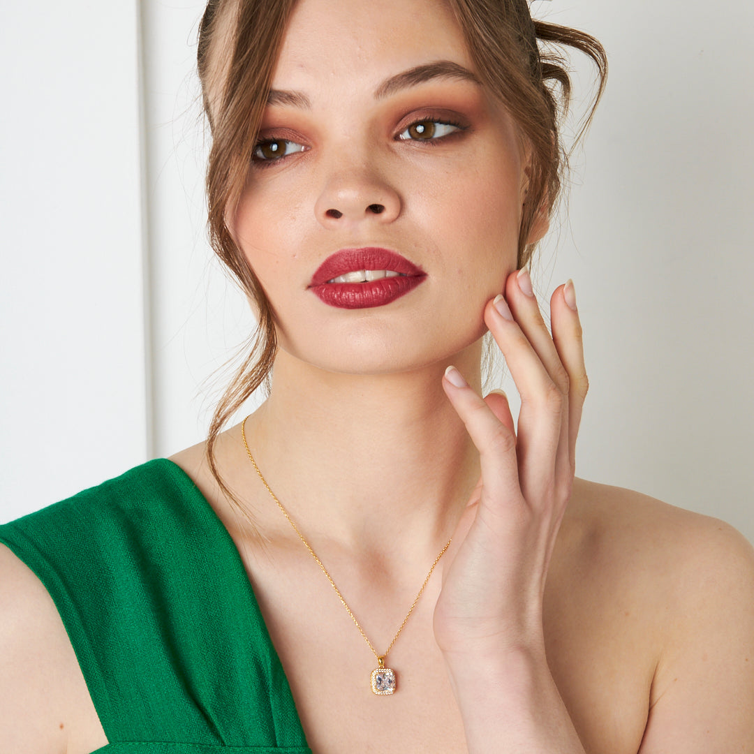 Baget Dünya Kolye - 925 GÜMÜŞ