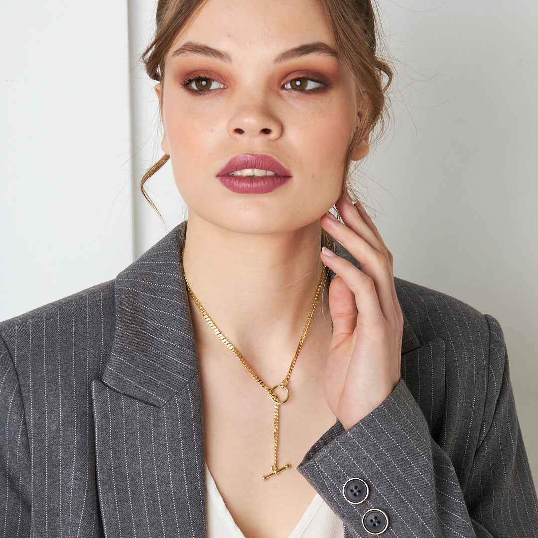 Zincir Kolye - 925 GÜMÜŞ