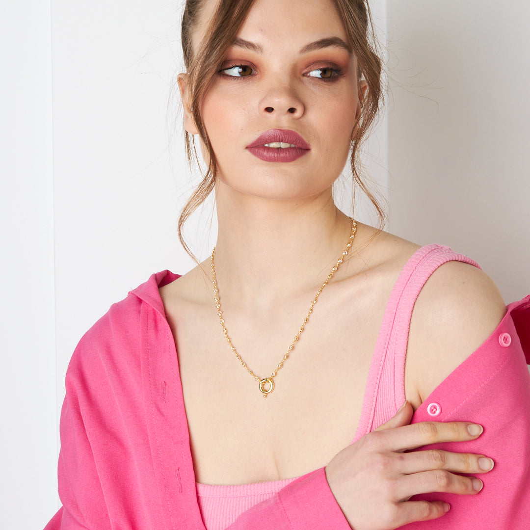 Gemici Kilitli Zincir - 925 GÜMÜŞ