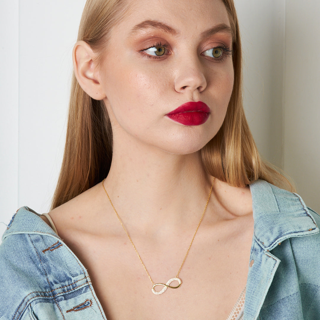 Sonsuz Kolye - 925 GÜMÜŞ