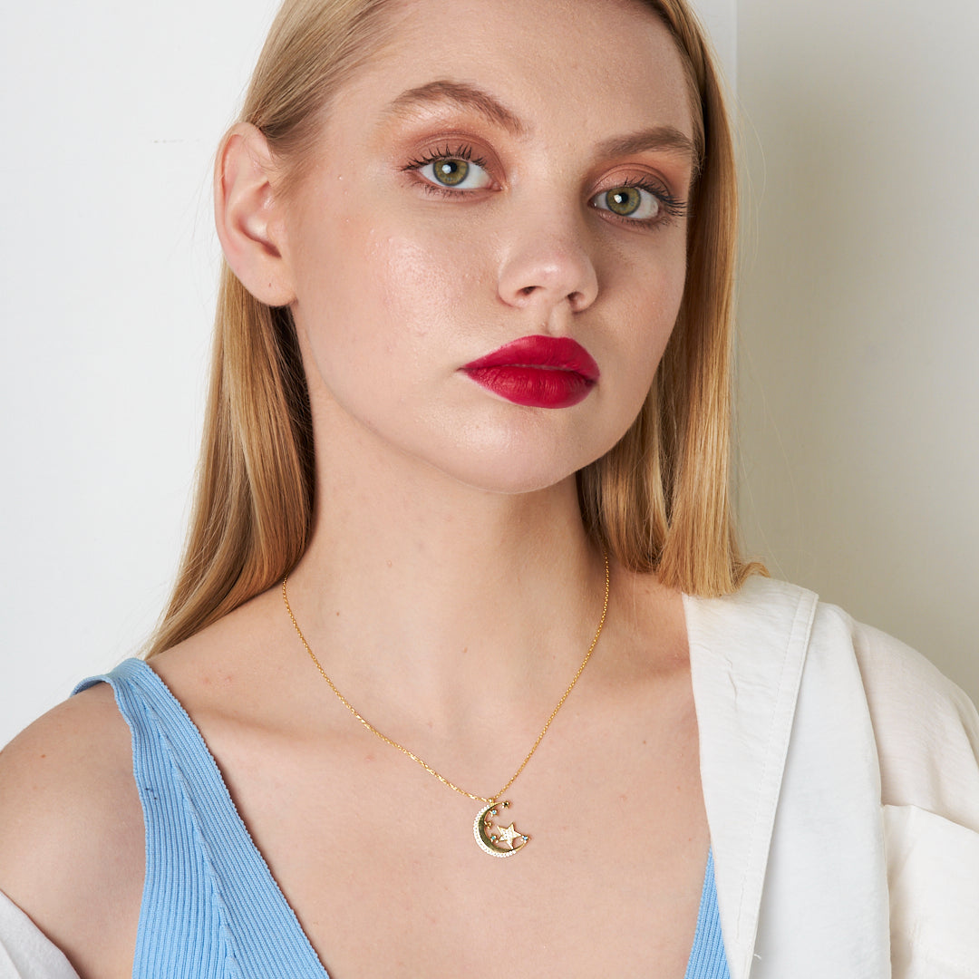 Ay Dede Kolye - 925 GÜMÜŞ