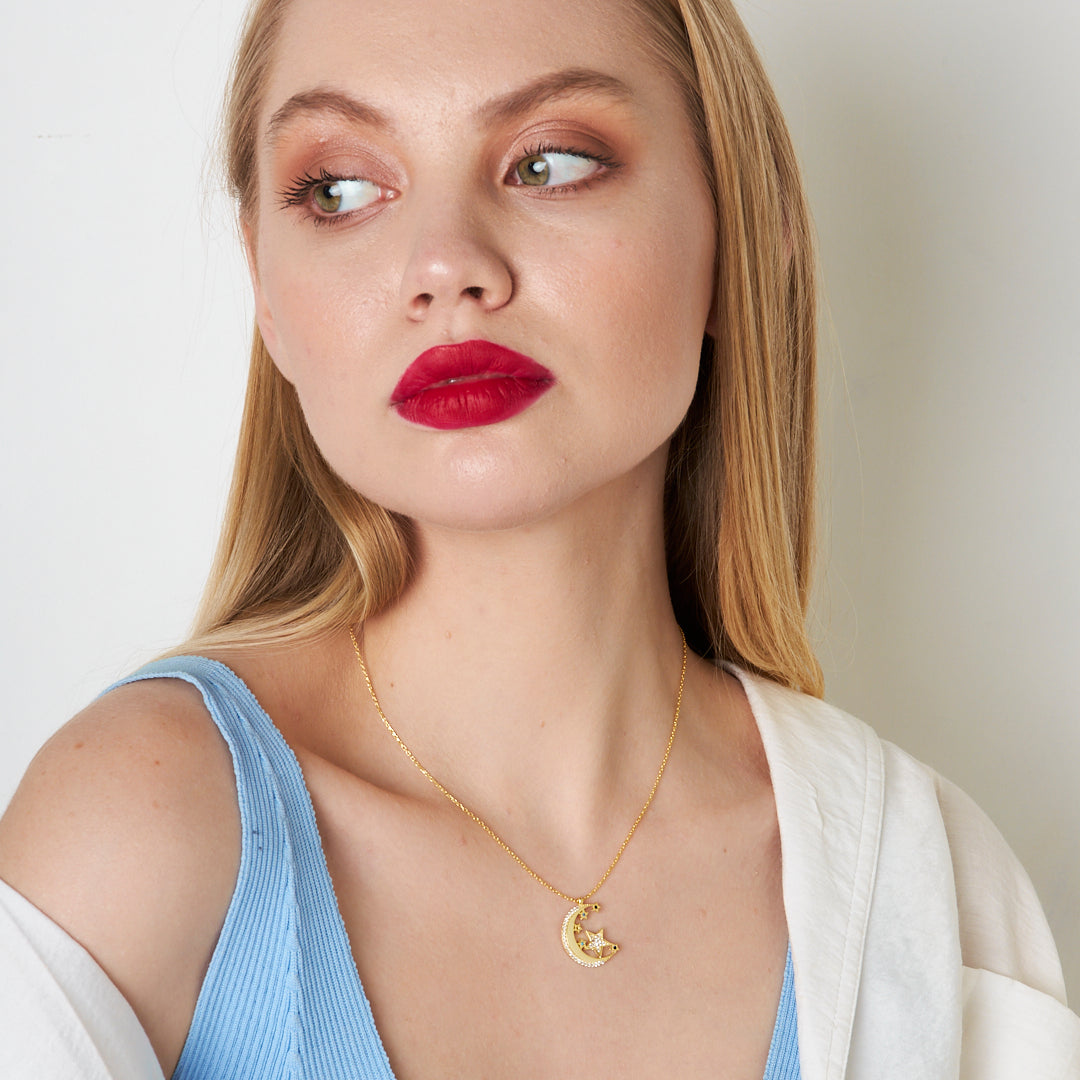 Ay Dede Kolye - 925 GÜMÜŞ