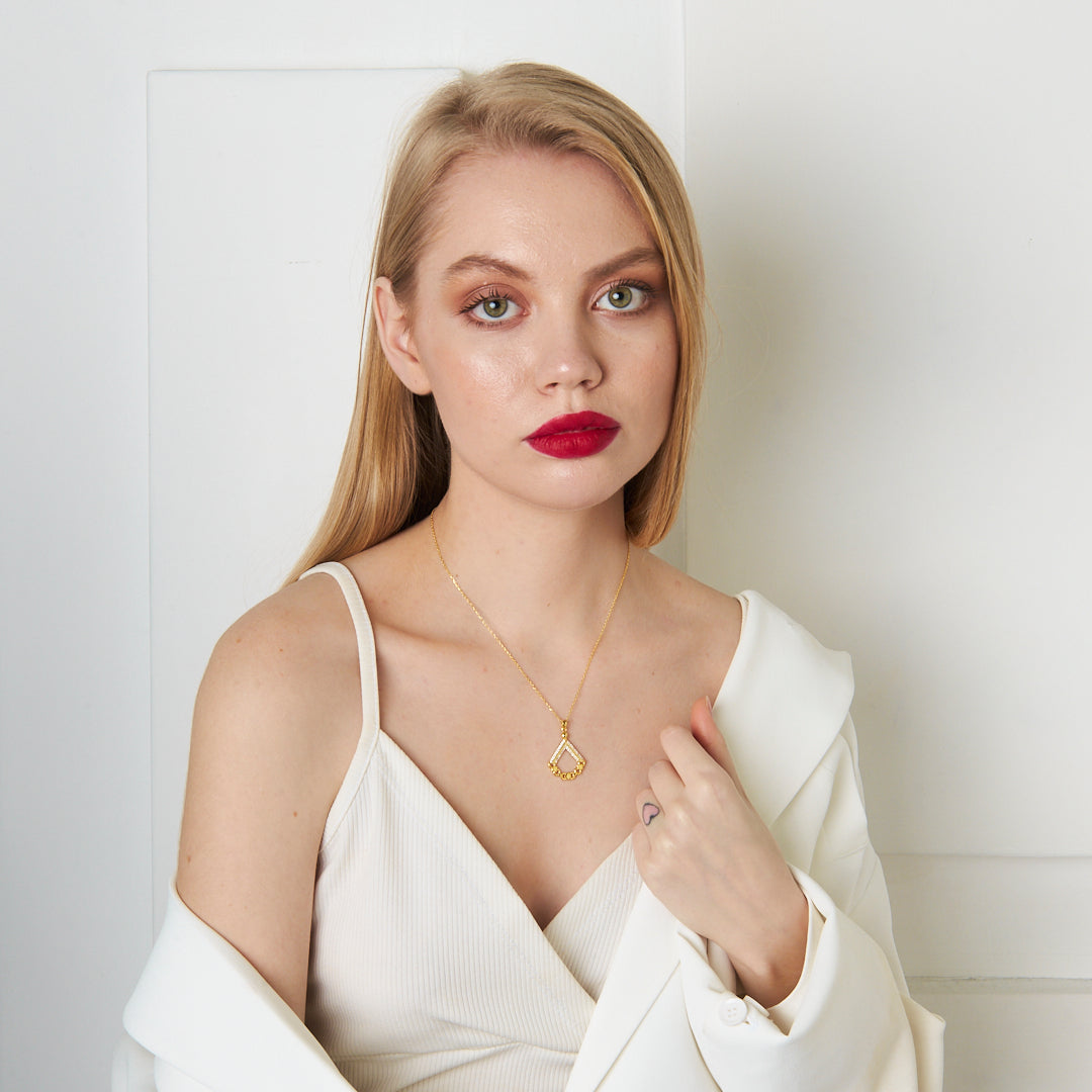 İki Taraflı Yaka - 925 GÜMÜŞ