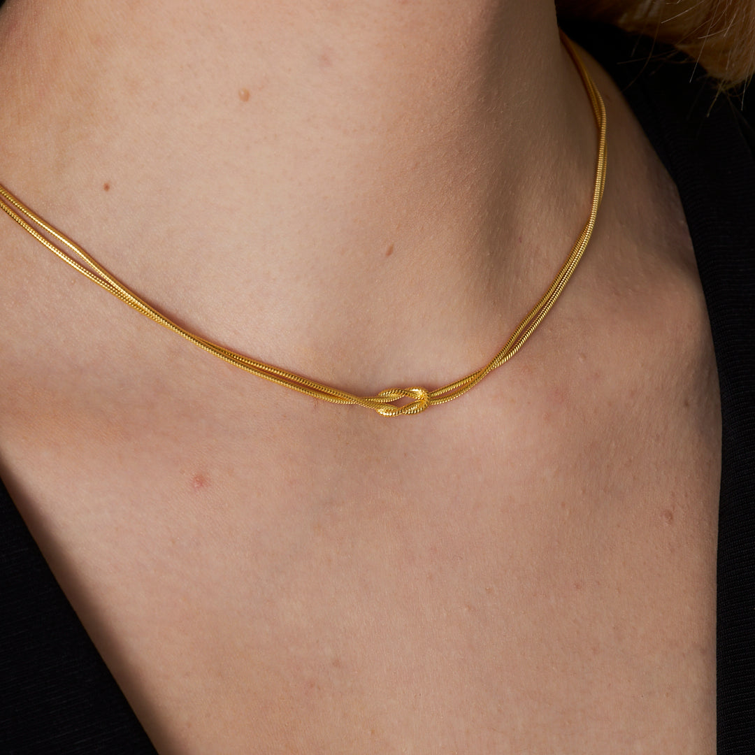 Düğüm Zinciri - 925 GÜMÜŞ