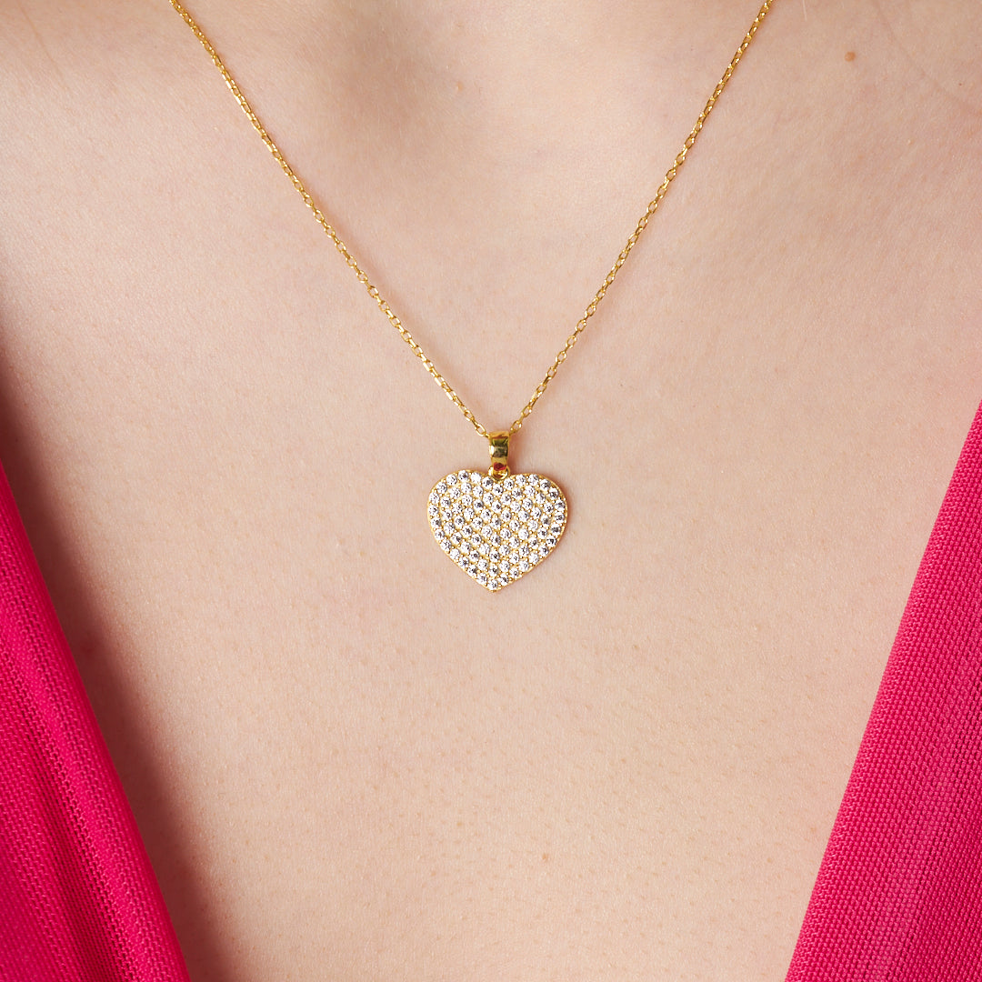 Küçük Kalp Kolye - 925 GÜMÜŞ