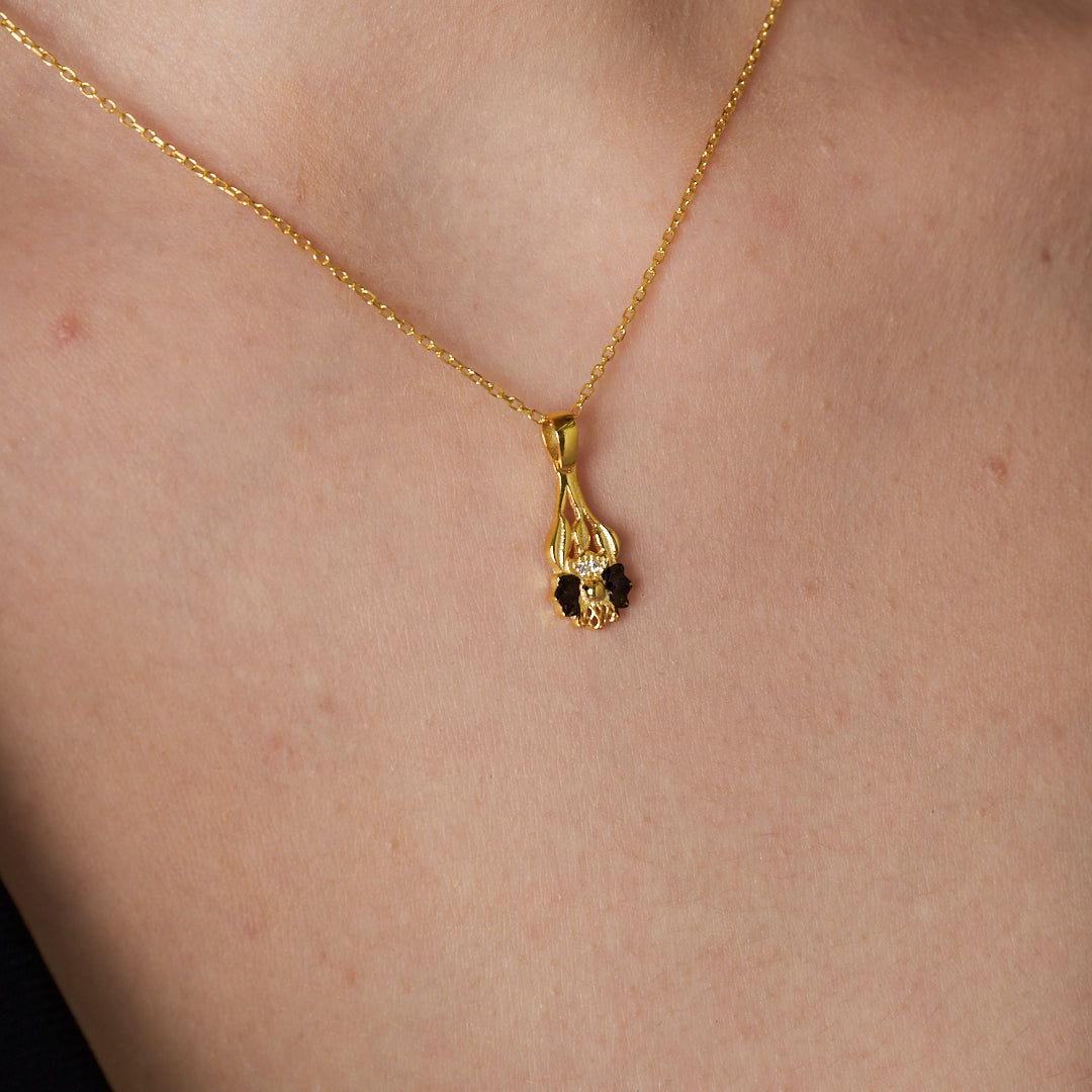 Alev Kolye - 925 GÜMÜŞ