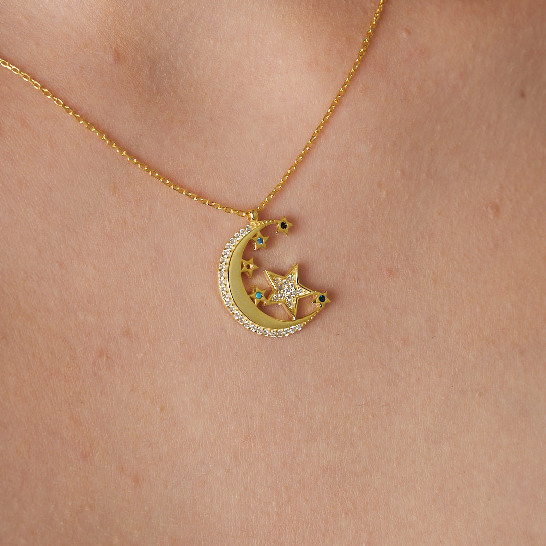 Ay Dede Kolye - 925 GÜMÜŞ