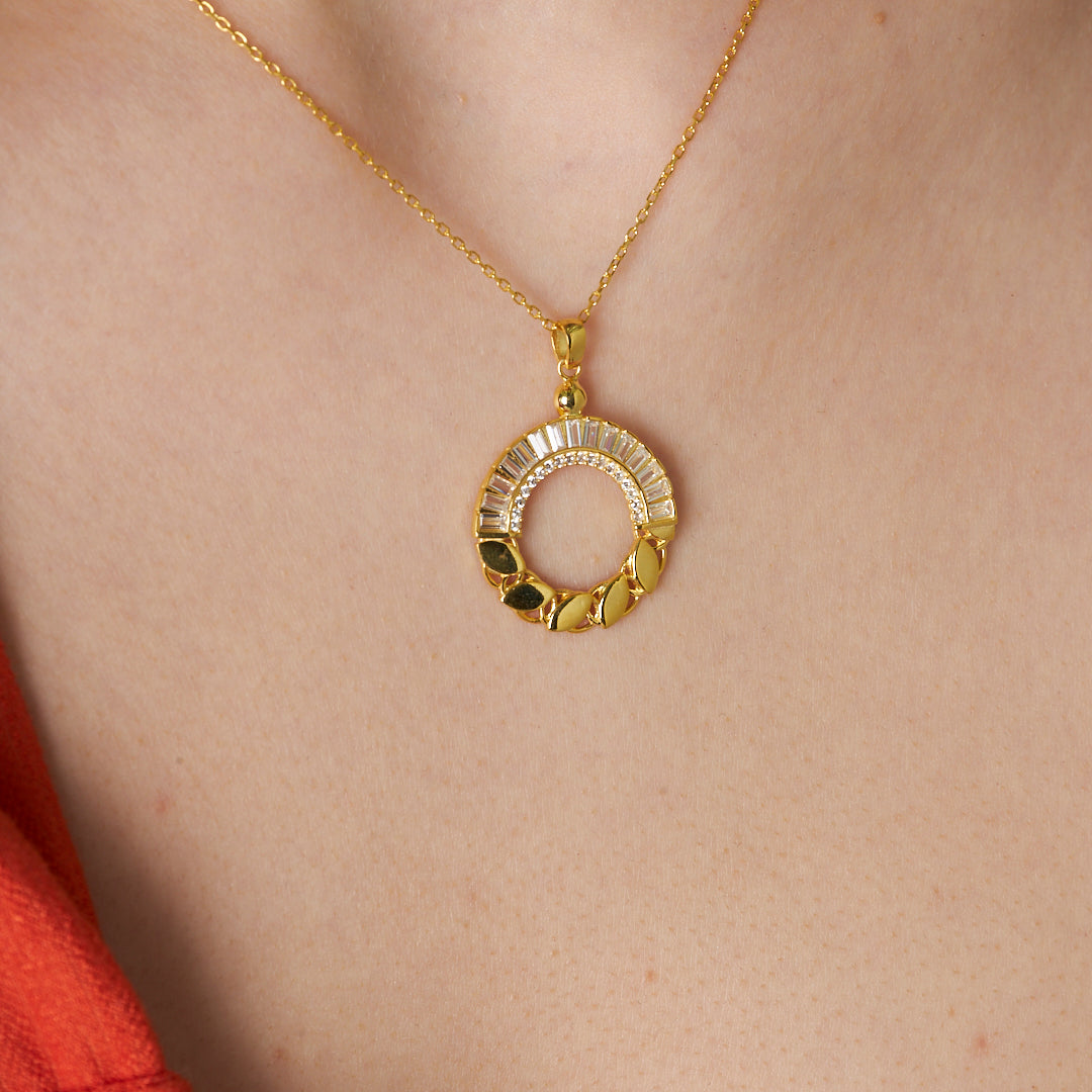 Çerçeve Kolye - 925 GÜMÜŞ