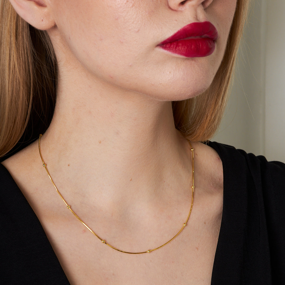 Toplu Zincir Kolye - 925 GÜMÜŞ