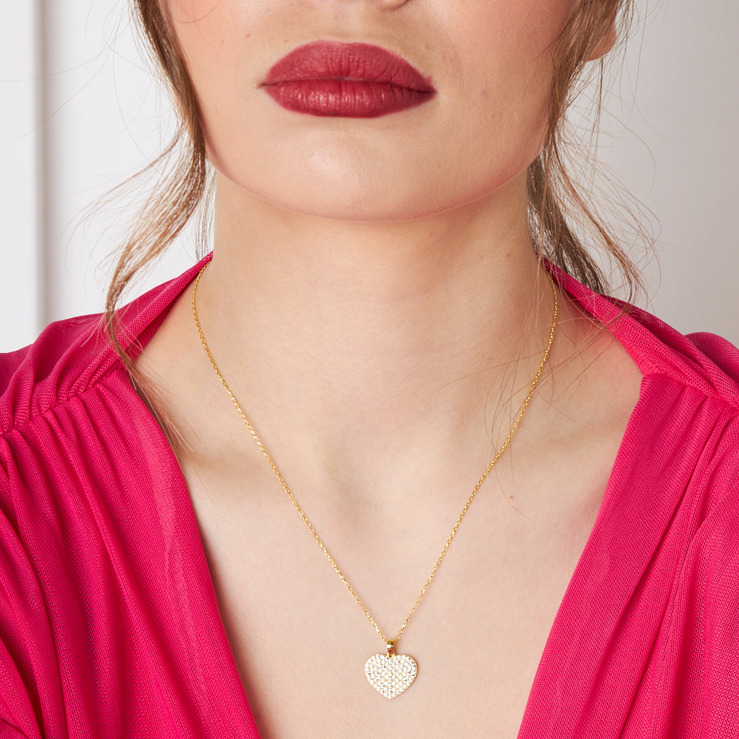 Küçük Kalp Kolye - 925 GÜMÜŞ
