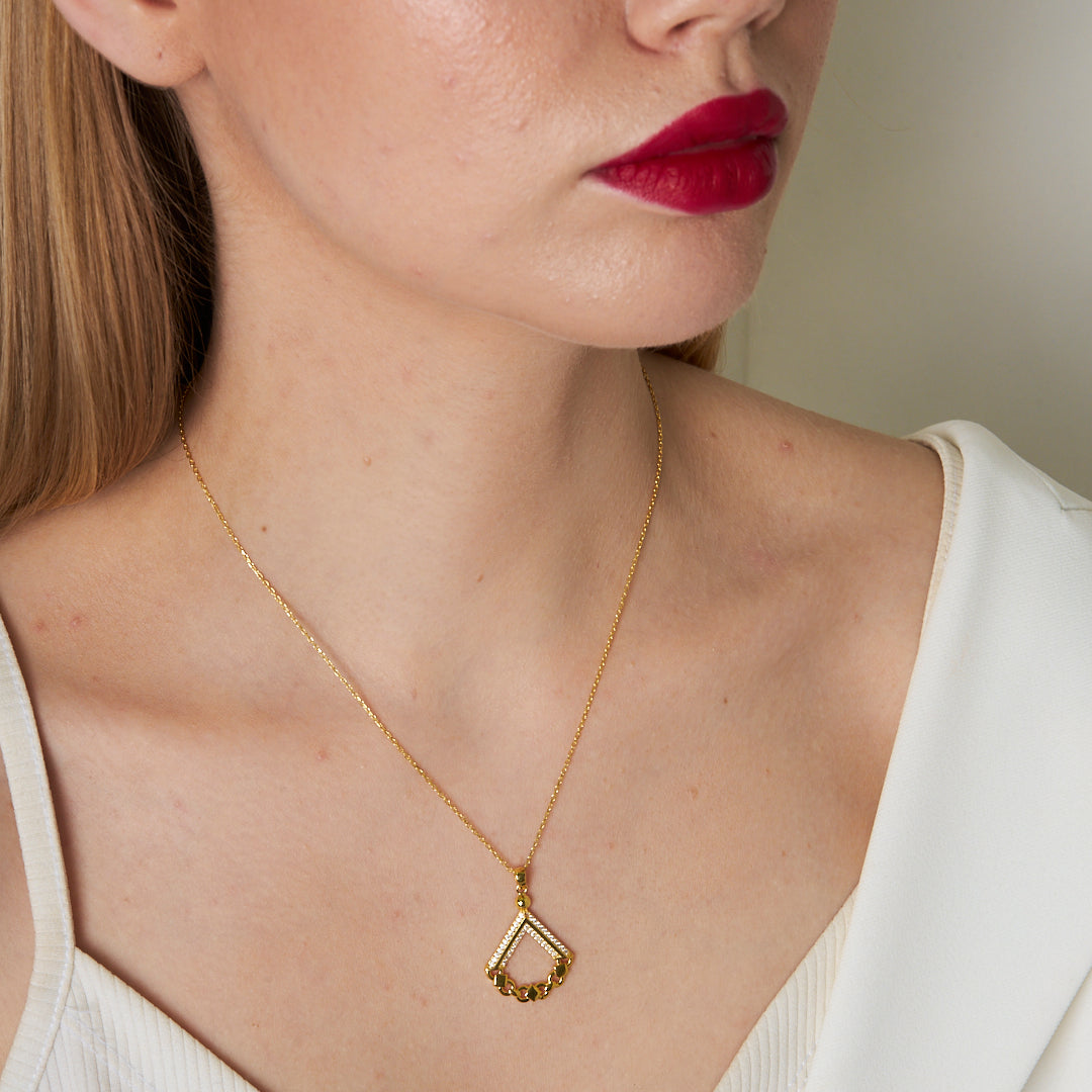 İki Taraflı Yaka - 925 GÜMÜŞ