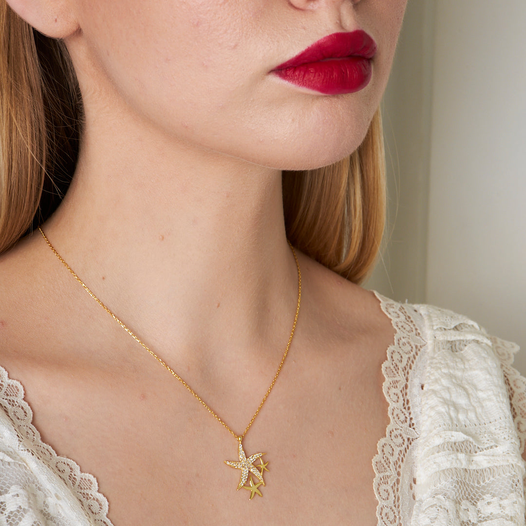 Denizyıldızı Kolye - 925 GÜMÜŞ