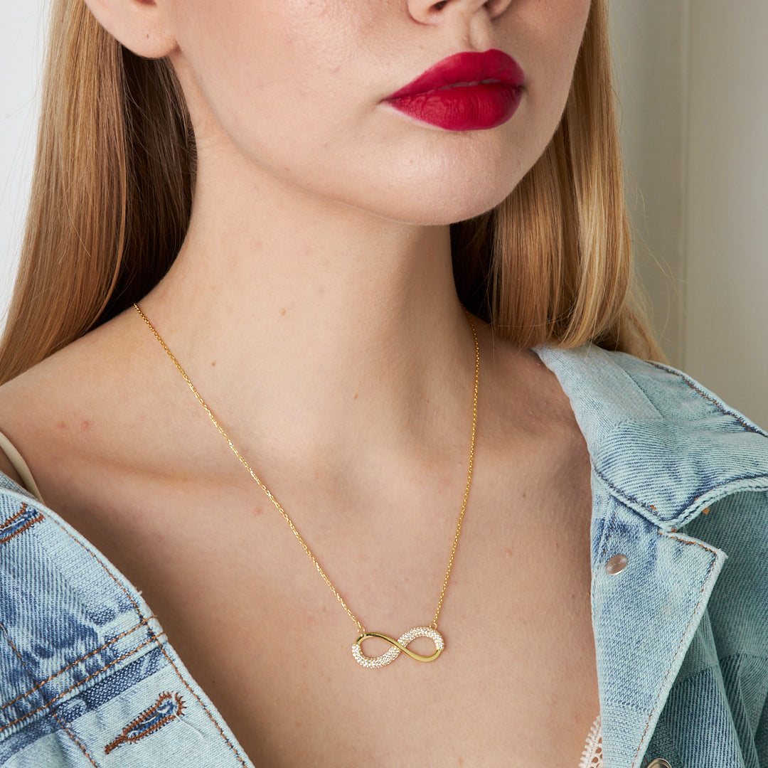 Sonsuz Kolye - 925 GÜMÜŞ