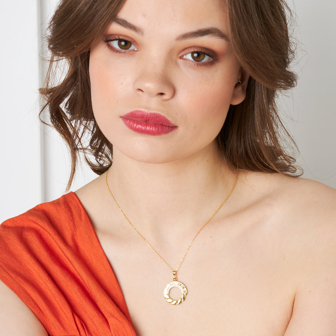 Çerçeve Kolye - 925 GÜMÜŞ