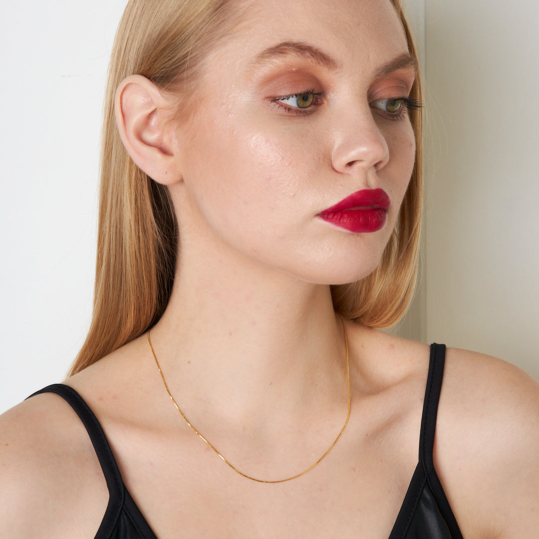 Tondo Zincir Kolye - 925 GÜMÜŞ