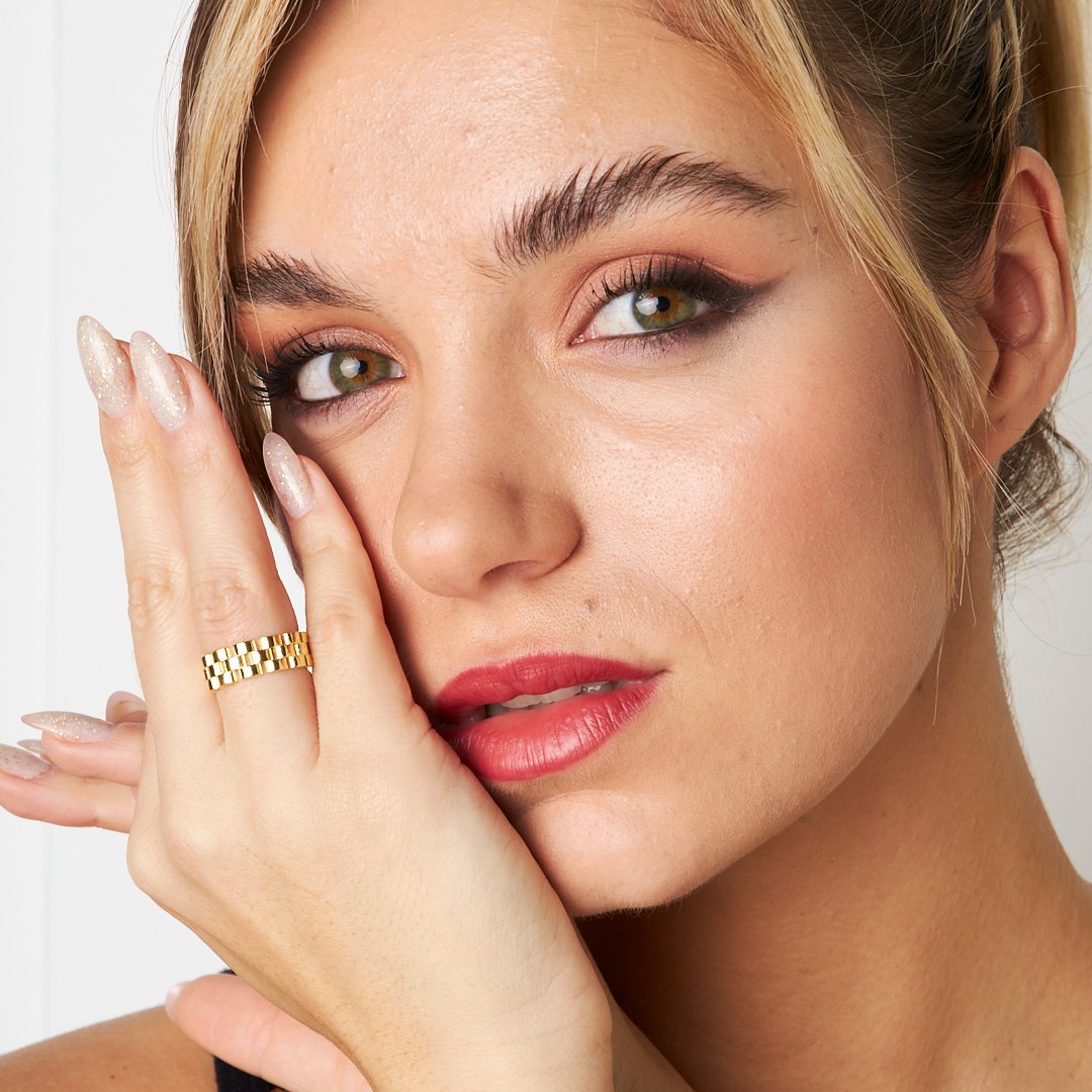 Rolex Yüzük - 925 GÜMÜŞ