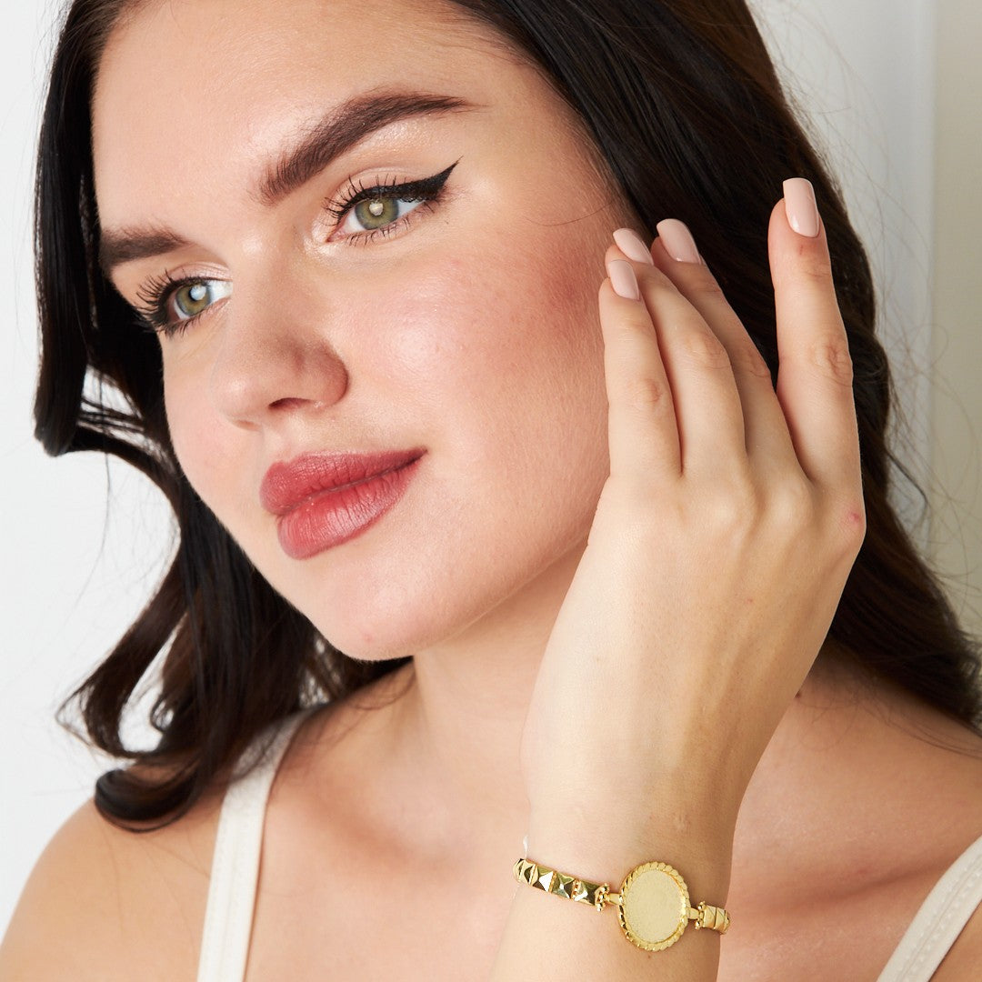 Deniz Kabuğu Zincir Bileklik - 925 GÜMÜŞ