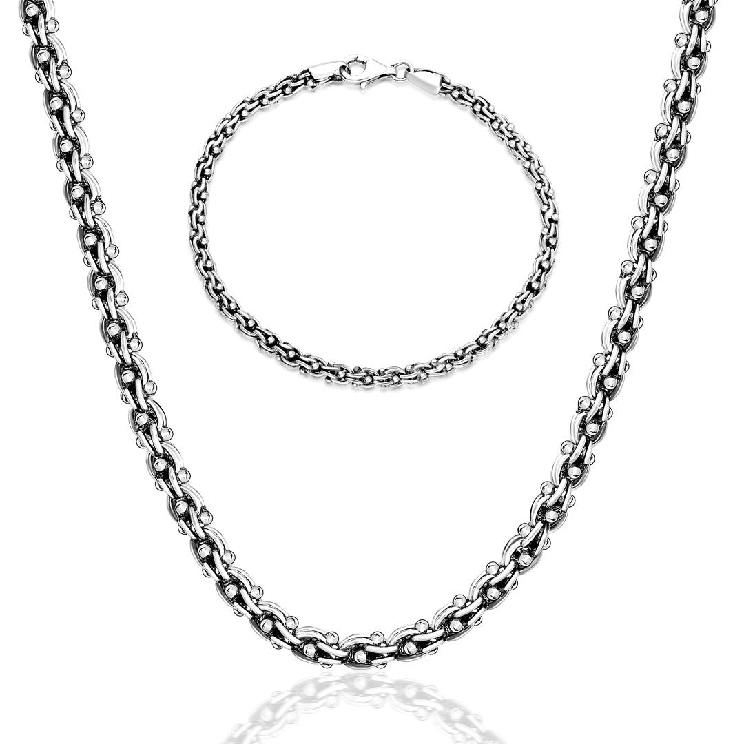 Doc Zincir Set - 925 GÜMÜŞ