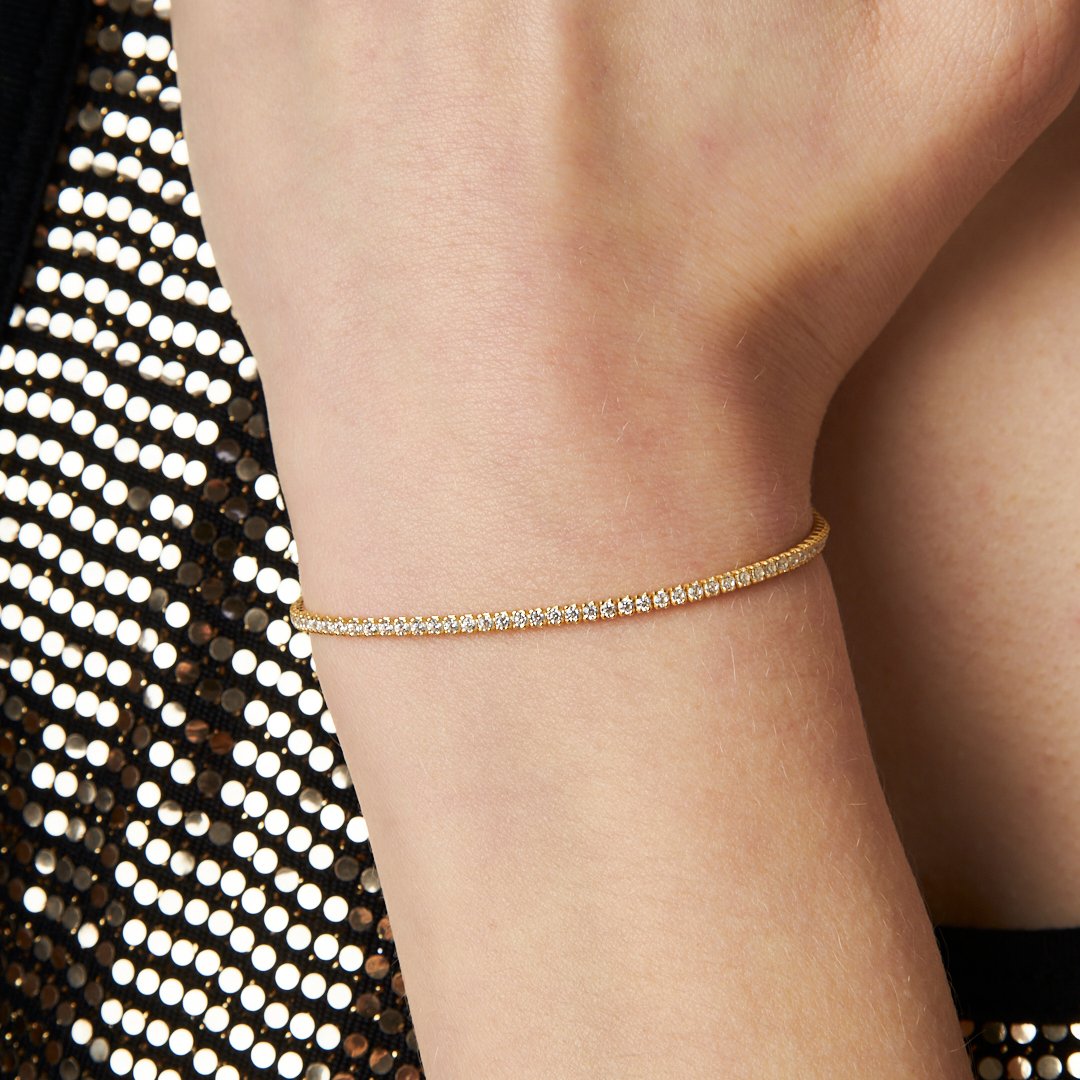 Su Yolları Bilezik - 925 GÜMÜŞ