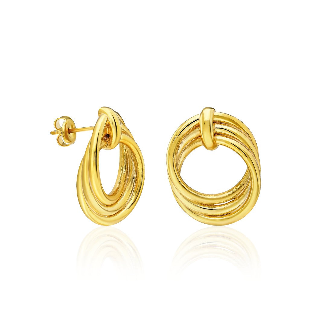 Sarmaşık Küpeler - 925 GÜMÜŞ