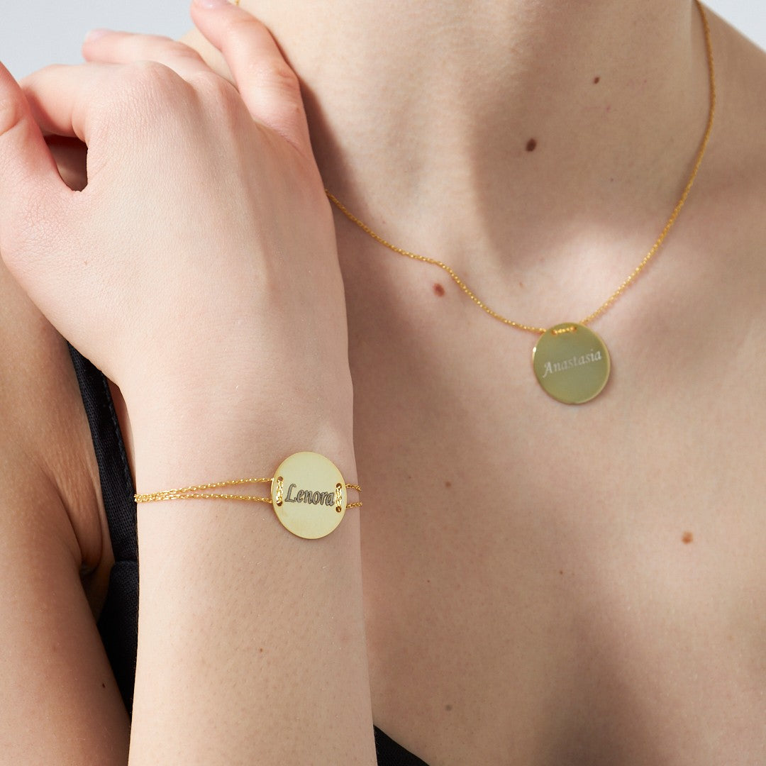 İsimli Plaka Seti - 925 GÜMÜŞ