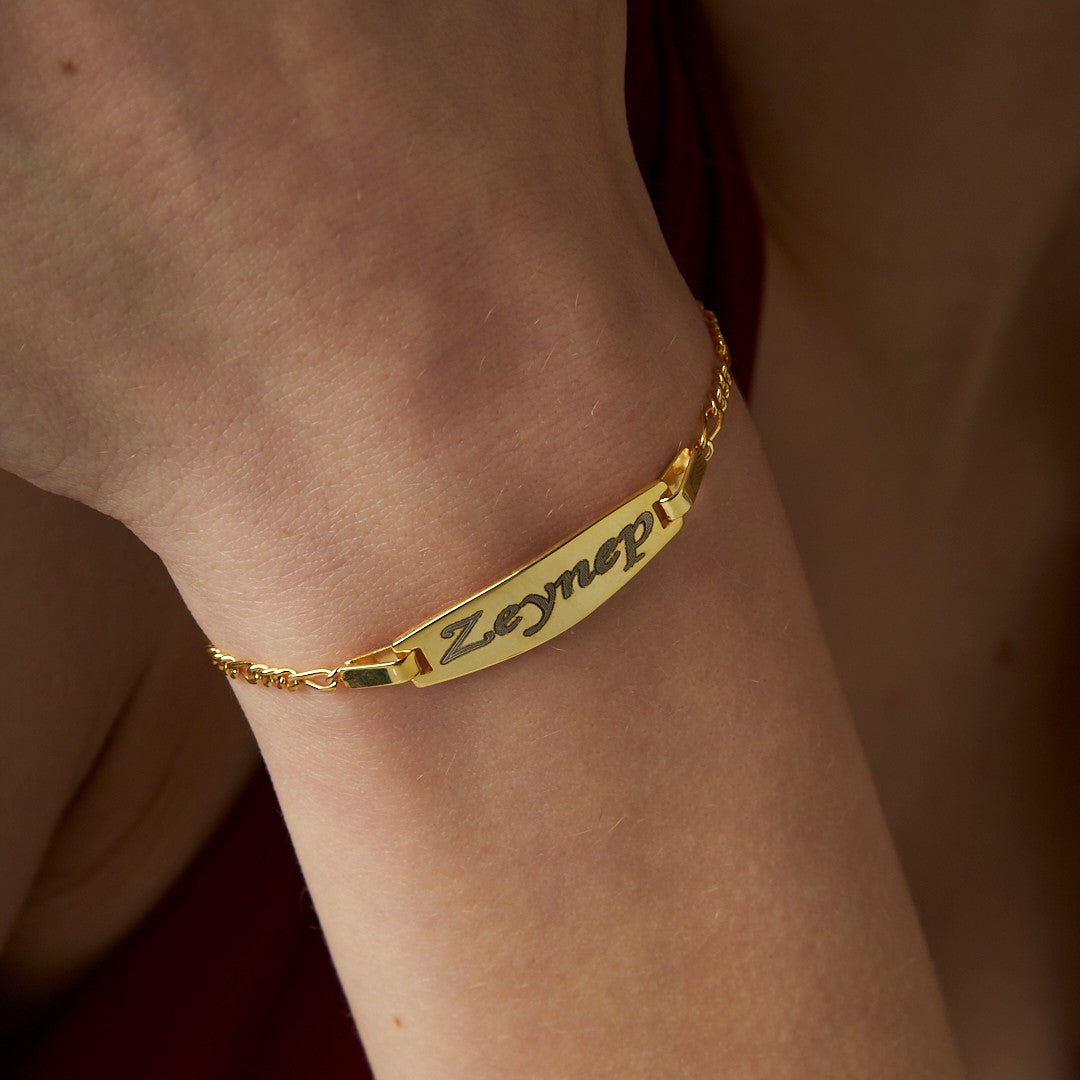 İsim Bebek Bileklik - 925 GÜMÜŞ