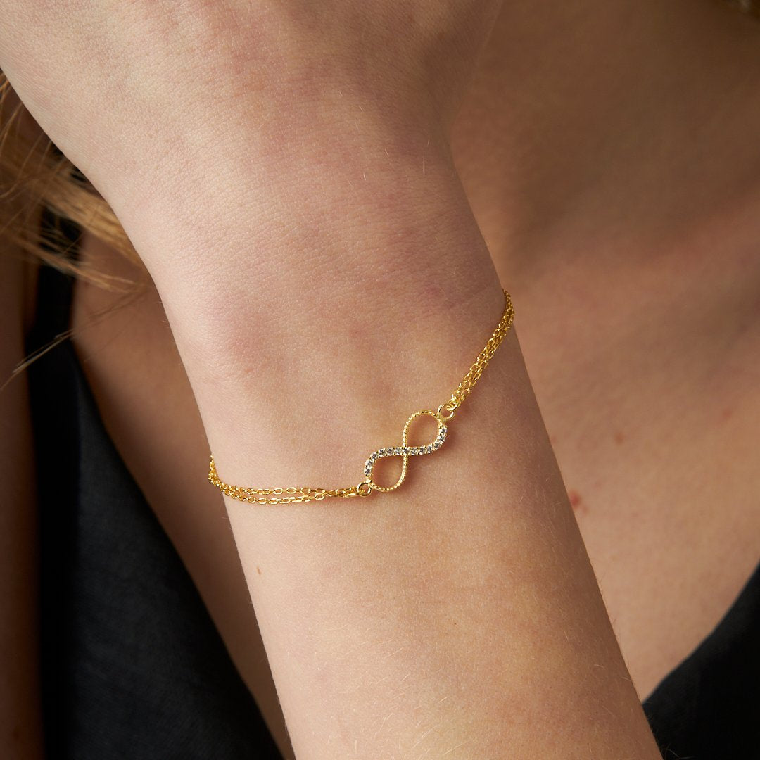 Sonsuzluk Bilekliği - 925 GÜMÜŞ