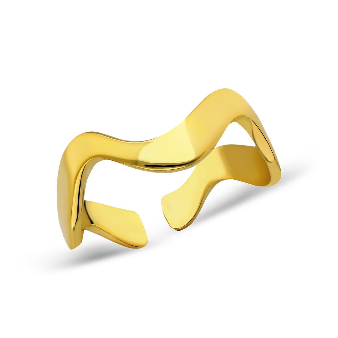 Dalga Model Yüzük - 925 GÜMÜŞ